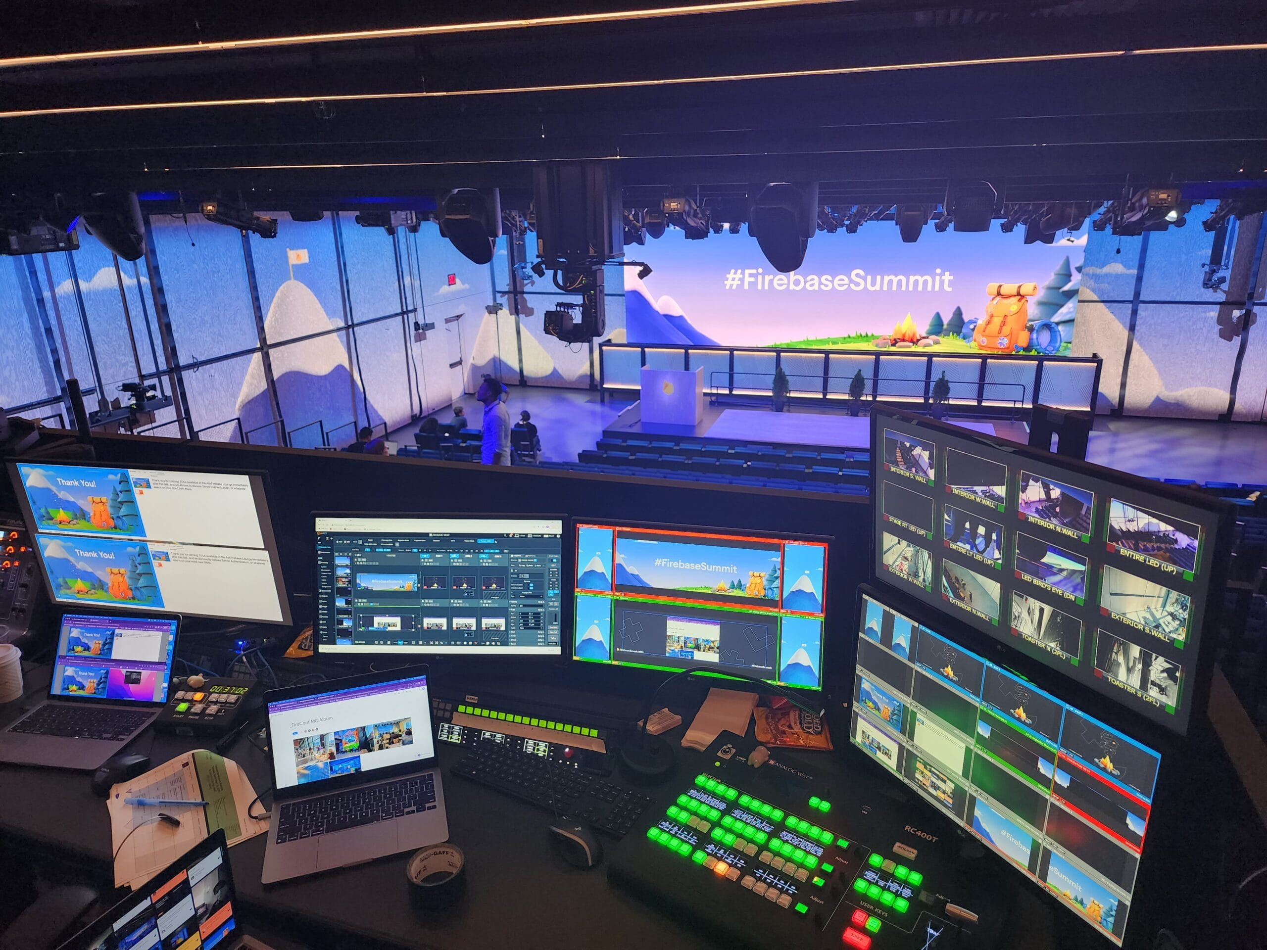 Event AV Production Firebase