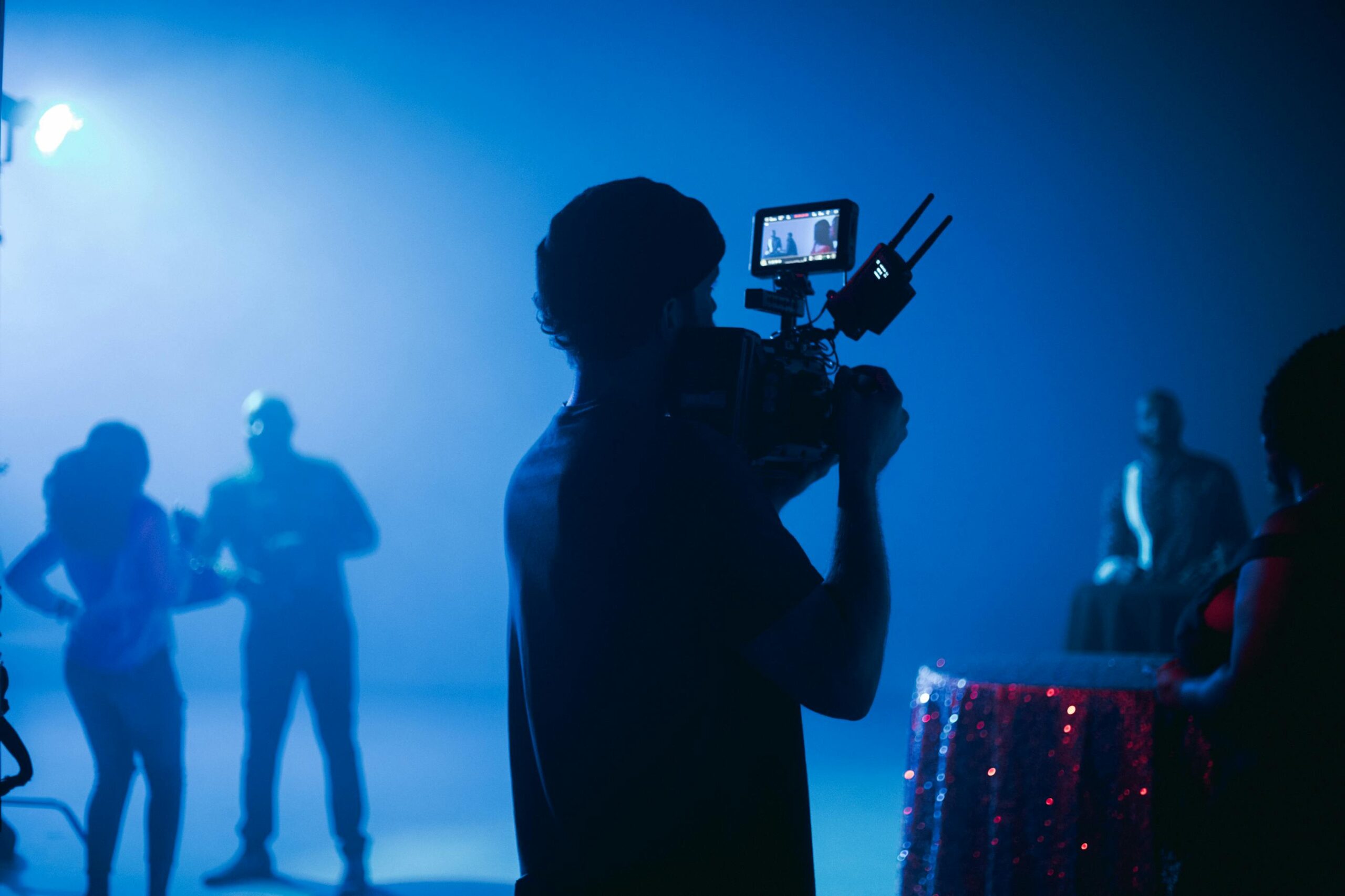 Professional video production studio setup - Photo by kyleloftusstudios
