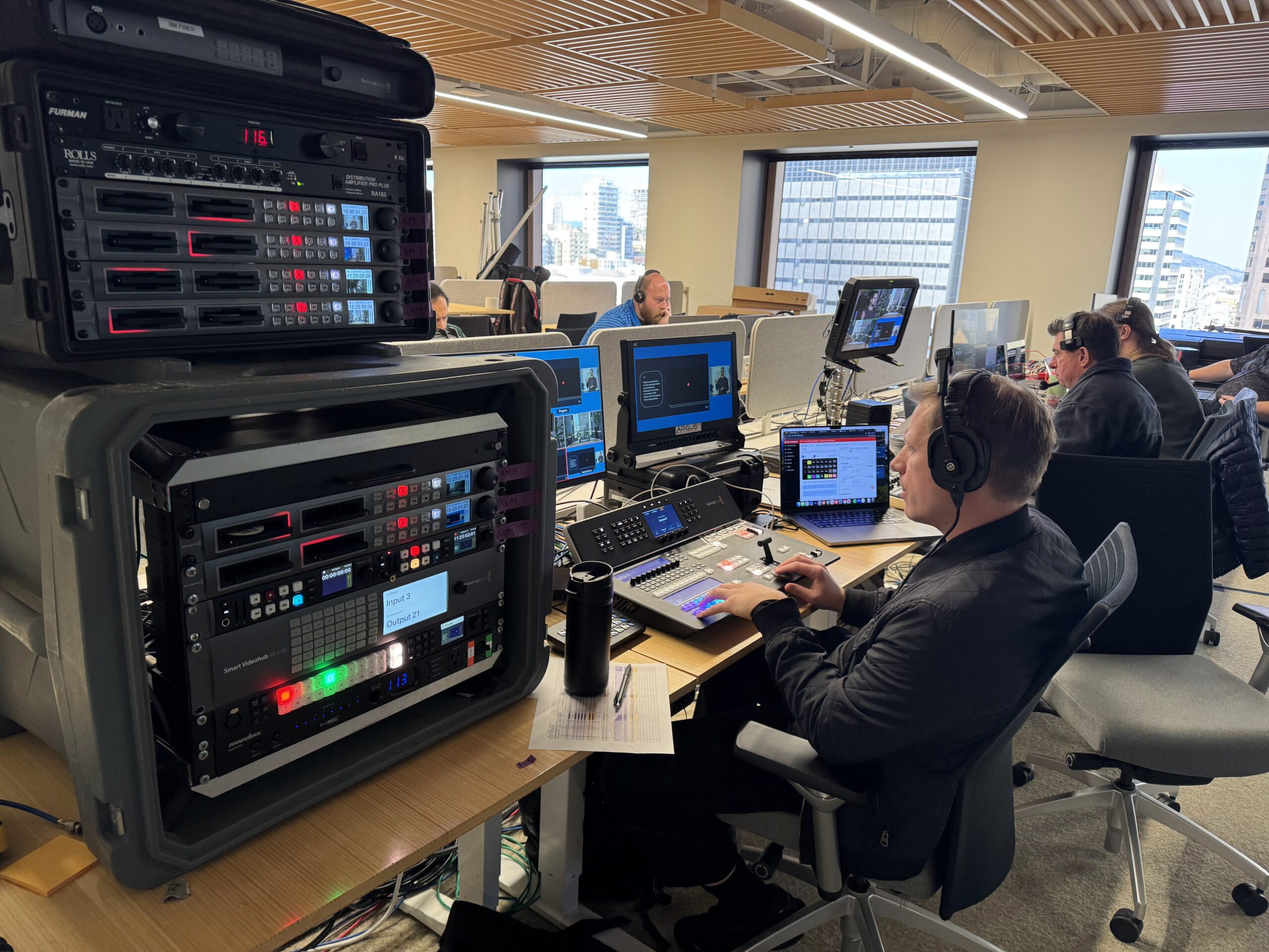 Argus HD video production behind the scenes