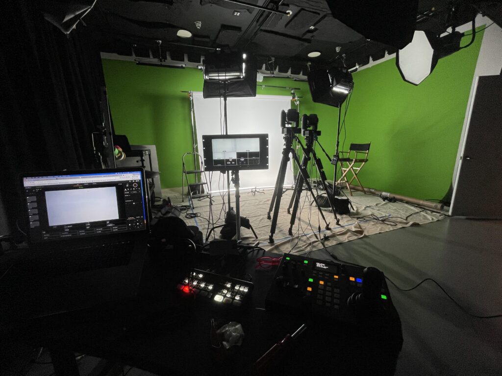 SFGS studio setup versus a location shoot